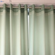 Stained curtain before professional treatment in redfern-nsw